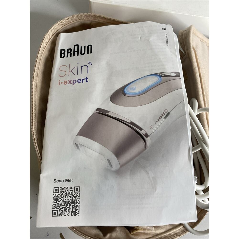Braun Skin i-expert Smart IPL Hair Removal 4 Heads & Vanity Case PL738 Type 6036